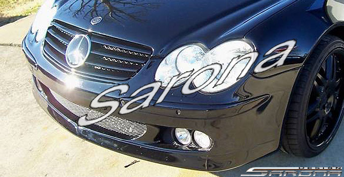 Custom Mercedes SL  Convertible Front Bumper (2003 - 2008) - $690.00 (Part #MB-091-FB)